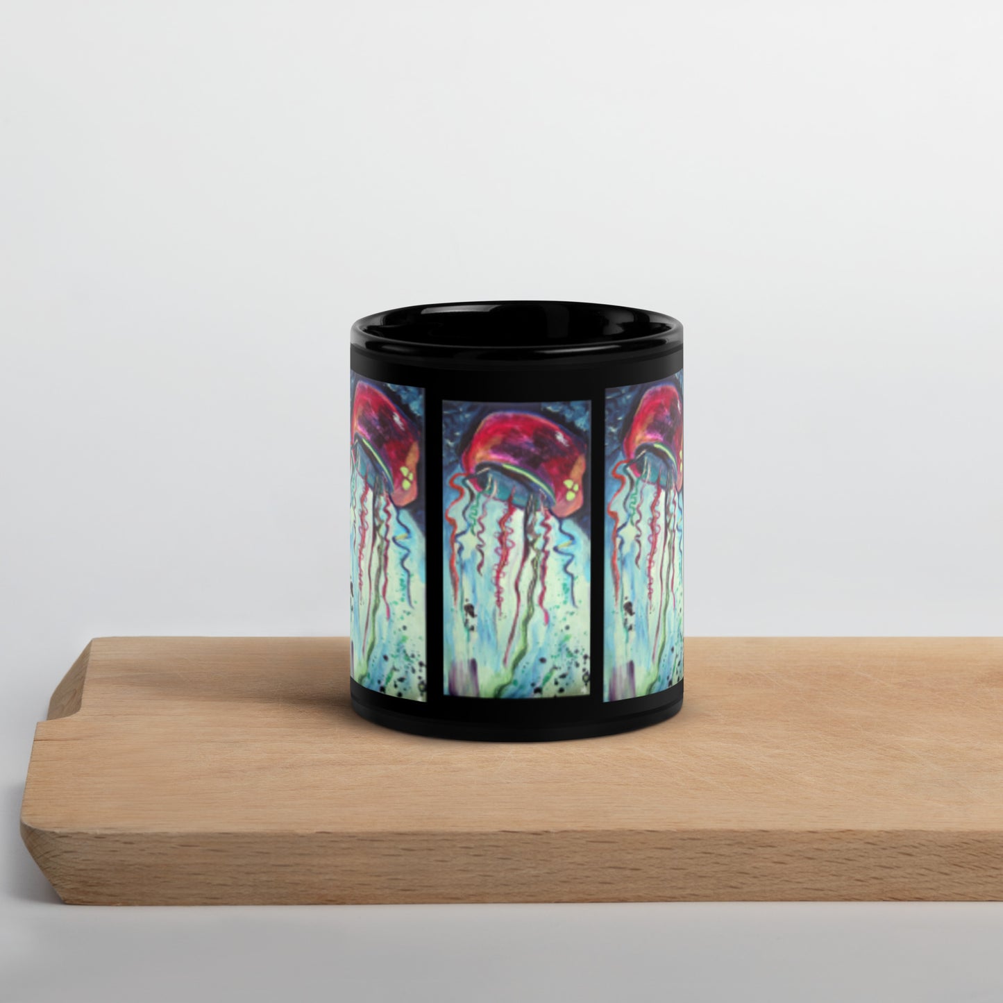 Black Glossy Mug