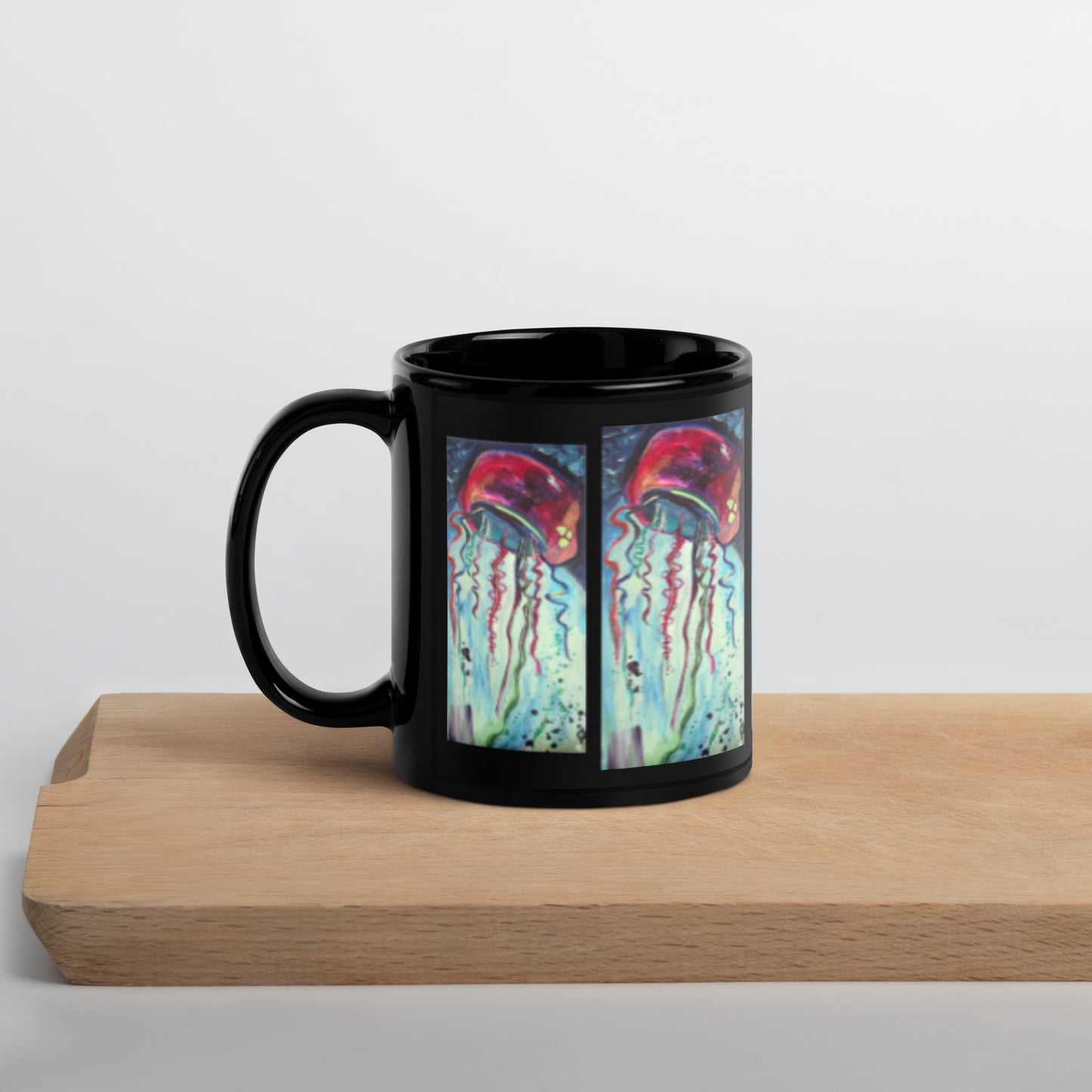 Black Glossy Mug