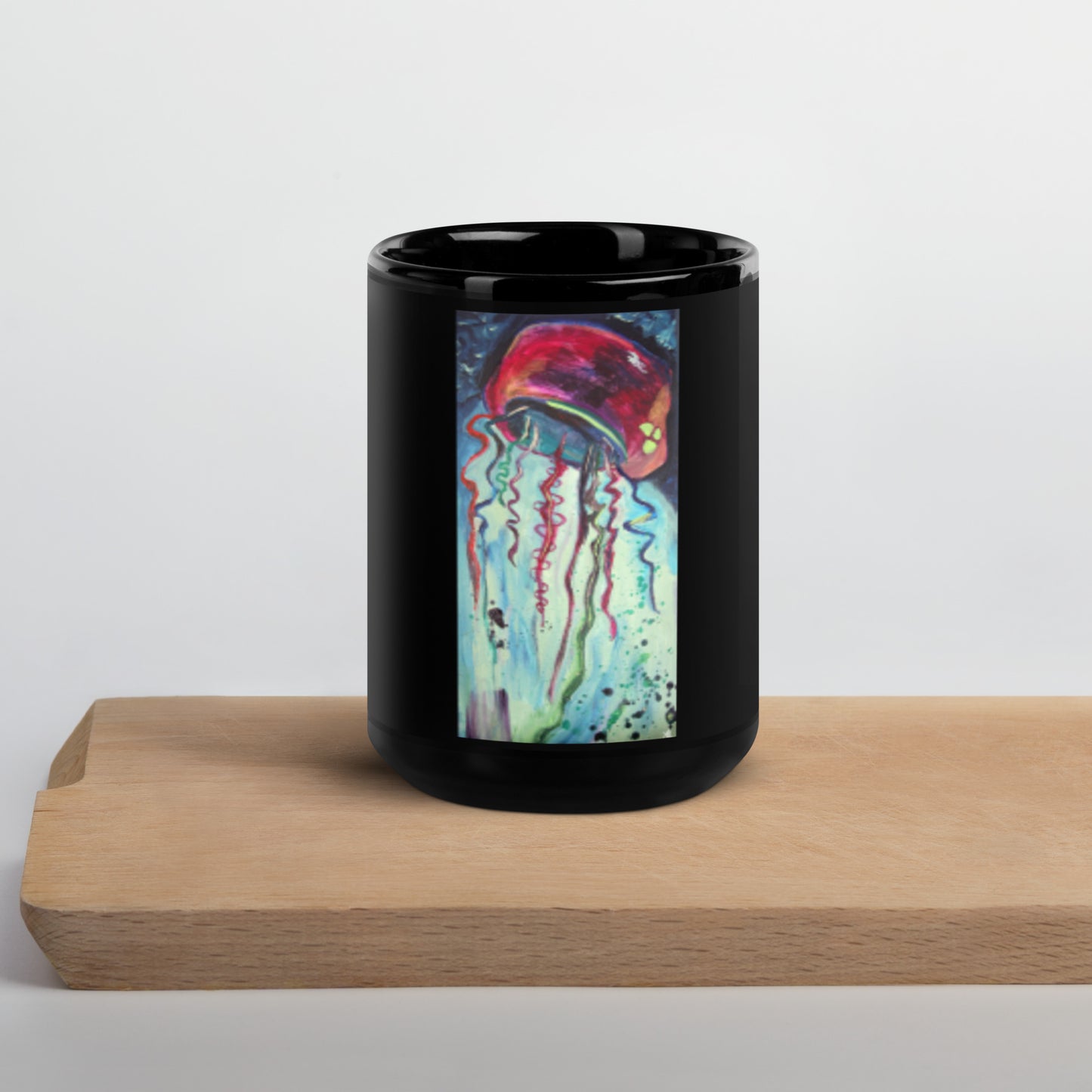 Black Glossy Mug