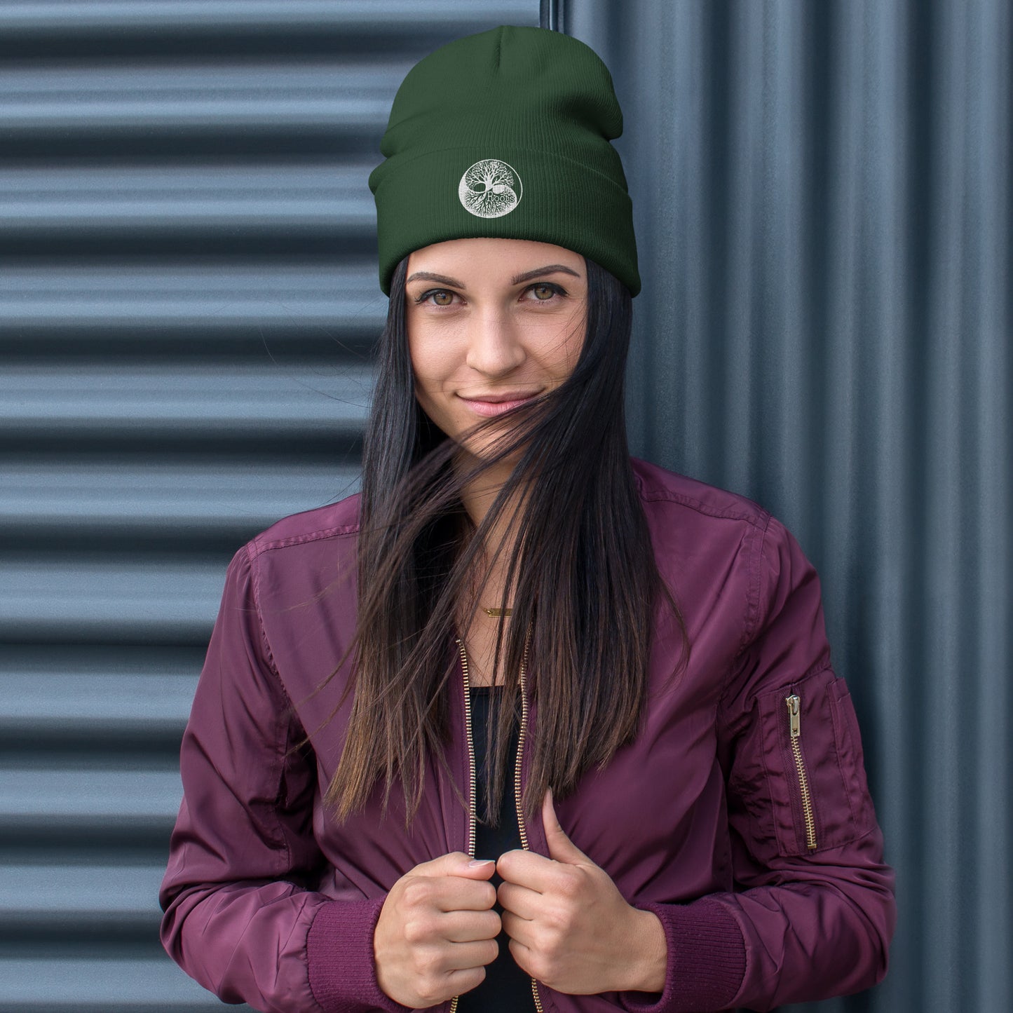 Embroidered ROOTS OFFICIAL Beanie