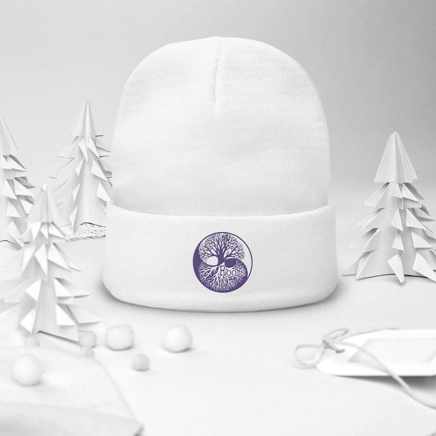 Embroidered ROOTS Beanie