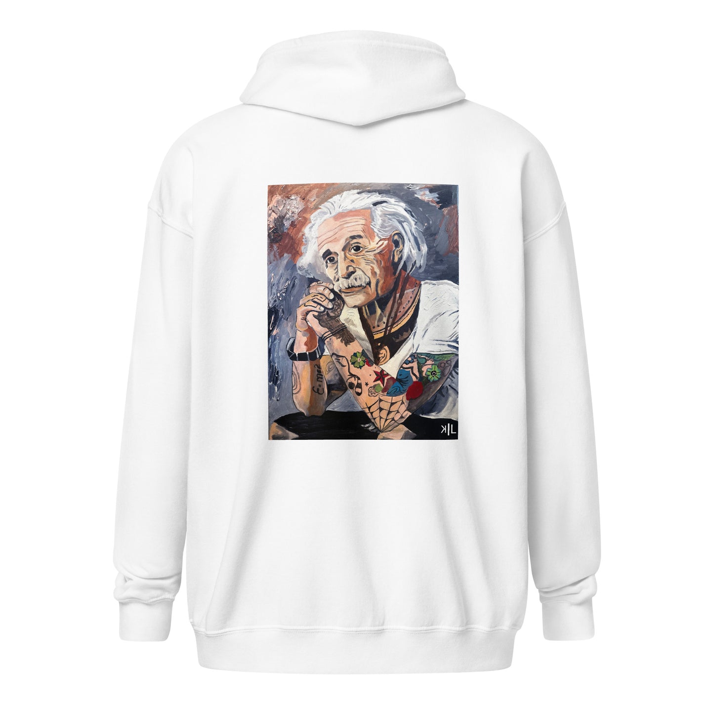 EINSTEIN ZIP UP HOODIE
