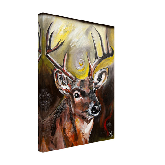 Deer Energy Print 12X16