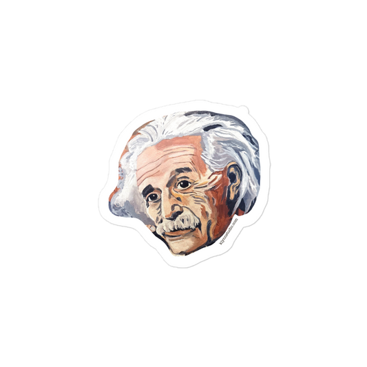 Einstein Head Stickers