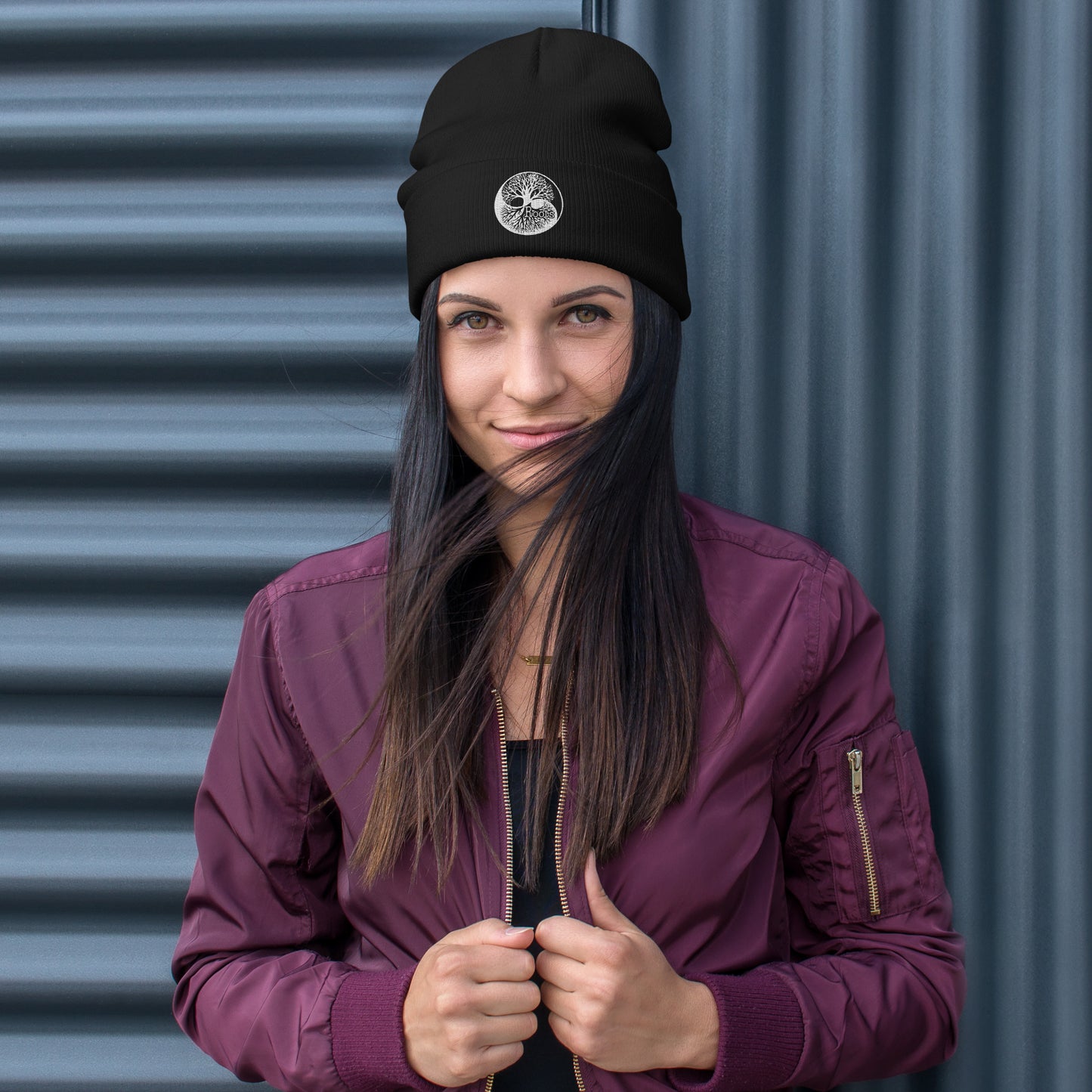 Embroidered ROOTS OFFICIAL Beanie