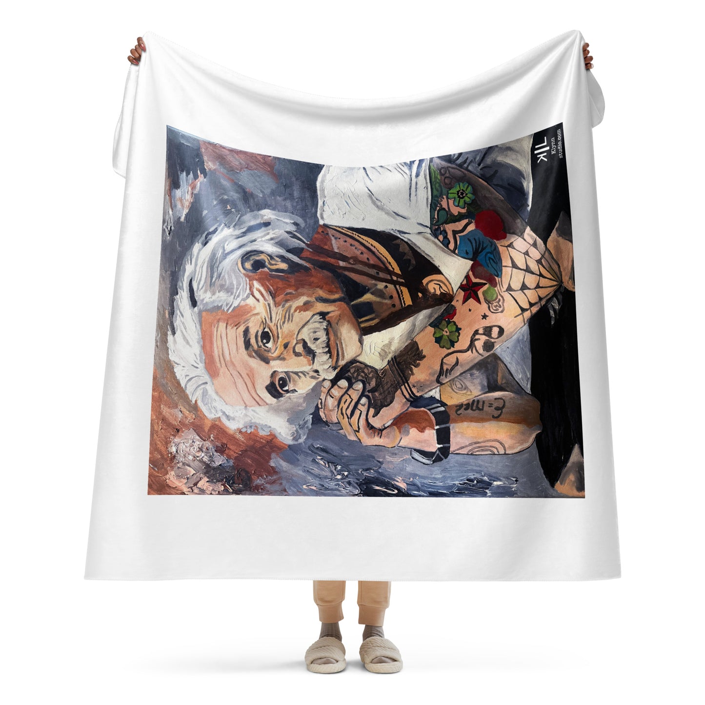 Einstein Sherpa blanket
